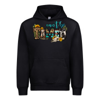 Black can't be tamed bull skull Urban Hoodie - OliviaCreatesArt