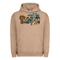 Pigment Burro can't be tamed bull skull Urban Hoodie - OliviaCreatesArt