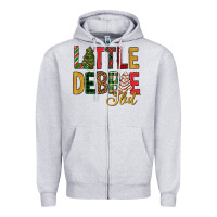 Heather Grey little debbie slut bbs Zipper Hoodie - BundleAndBundleShop