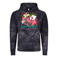 Cloud Black love letter with typewriter Vintage Hoodie - AdoDesignShop