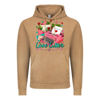 Vintage Camel love letter with typewriter Vintage Hoodie - AdoDesignShop