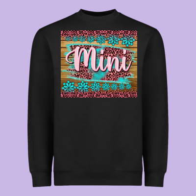 Western Mother's Day Mini Heavyweight Sweatshirt Designed By Barkaloodesign