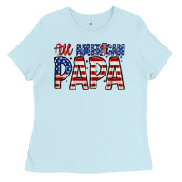 All American Papa Ladies Tee | Teevron