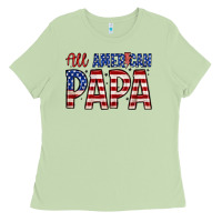 Matcha all American papa Ladies Tee - Zillion Design Studio