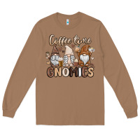 Coffee Time Gnomies Long Sleeve Tee | Teevron