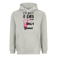 Moon Dust Just A Girl Who Loves Llamas I Love Llamas Heavyweight Hoodie - Bettercallsaul