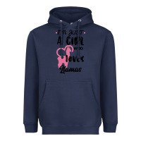 Navy Just A Girl Who Loves Llamas I Love Llamas Heavyweight Hoodie - Bettercallsaul