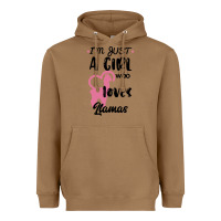 Toasted Coconut Just A Girl Who Loves Llamas I Love Llamas Heavyweight Hoodie - Bettercallsaul