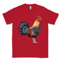 Red New Hampshire Red Rooster Classic Tee - LillyAllenDesigns