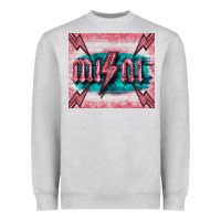 Heather Grey western mini pink glitter Heavyweight Sweatshirt - BarkalooDesign