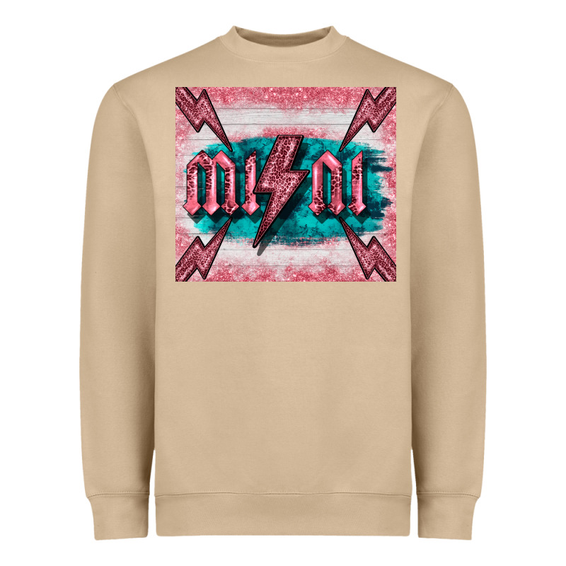Western Mini Pink Glitter Heavyweight Sweatshirt by BarkalooDesign | Teevron