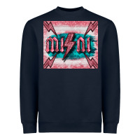 Navy western mini pink glitter Heavyweight Sweatshirt - BarkalooDesign