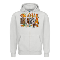Dove Grey thankful mama bbs Zipper Hoodie - BundleAndBundleShop