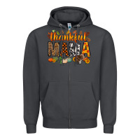Smoke thankful mama bbs Zipper Hoodie - BundleAndBundleShop