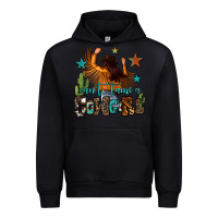 Black can't tame a cowgirl Urban Hoodie - OliviaCreatesArt
