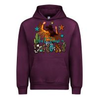 Mauve Wine can't tame a cowgirl Urban Hoodie - OliviaCreatesArt