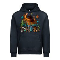 Navy can't tame a cowgirl Urban Hoodie - OliviaCreatesArt