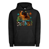Pigment Black can't tame a cowgirl Urban Hoodie - OliviaCreatesArt