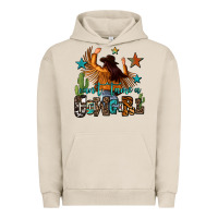 Pigment French Oak can't tame a cowgirl Urban Hoodie - OliviaCreatesArt