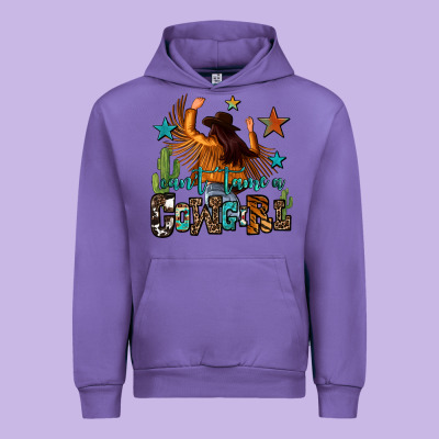 Can't Tame A Cowgirl Urban Hoodie Designed By Oliviacreatesart