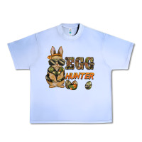 Grape Ice easter egg hunter rabbit bunny Urban Heavy Tee - BarkalooDesign
