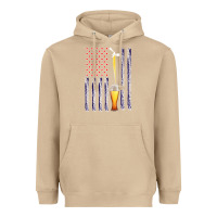Mushroom American Flag Beer Heavyweight Hoodie - Bettercallsaul