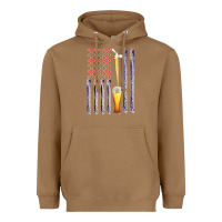 Toasted Coconut American Flag Beer Heavyweight Hoodie - Bettercallsaul