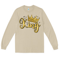 Mushroom king Long Sleeve Tee - MaliasSmallBusiness