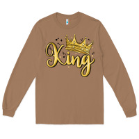 Toasted Coconut king Long Sleeve Tee - MaliasSmallBusiness
