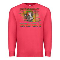Cardinal Your Crazy Is Showing Premium Sweatshirt - Bettercallsaul