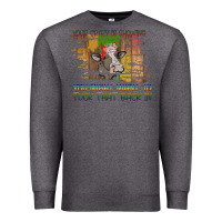 Charcoal Heather Your Crazy Is Showing Premium Sweatshirt - Bettercallsaul