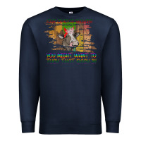 Navy Your Crazy Is Showing Premium Sweatshirt - Bettercallsaul