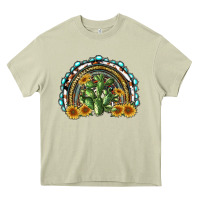 Mossy western rainbow with cactus Heavy Core Tee - RanaPortraitStore