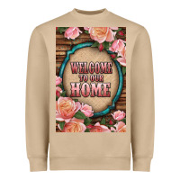 Mushroom Western Welcome To Our Home Heavyweight Sweatshirt - LillyAllenDesigns