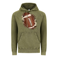 Vintage Olive football cowhide leopard patch Vintage Hoodie - JahusDesignShop