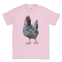 Bubblegum Pink Dominique Chicken Classic Tee - LillyAllenDesigns