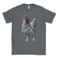 Charcoal Heather Dominique Chicken Classic Tee - LillyAllenDesigns