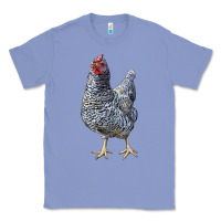 Colony Blue Dominique Chicken Classic Tee - LillyAllenDesigns