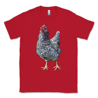 Red Dominique Chicken Classic Tee - LillyAllenDesigns