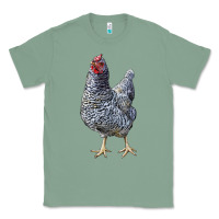 Sage Dominique Chicken Classic Tee - LillyAllenDesigns
