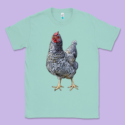 Dominique Chicken Classic Tee Designed By Lillyallendesigns