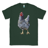 Sports Green Dominique Chicken Classic Tee - LillyAllenDesigns