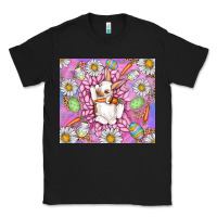 Black Easter Bunny Classic Tee - CowhideDigitalArt