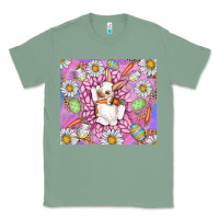 Sage Easter Bunny Classic Tee - CowhideDigitalArt