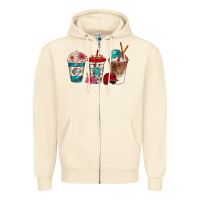 Sandshell western baseball coffee cups bbs Zipper Hoodie - BundleAndBundleShop
