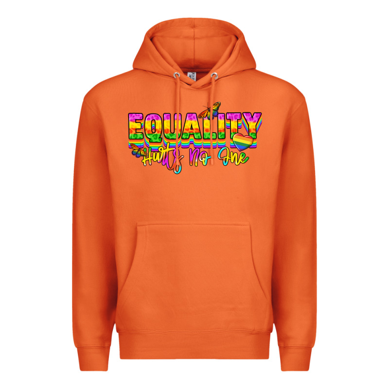 Equality Hurts No One Premium Hoodie by NancyCooperArtShop | Teevron