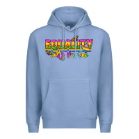 Colony Blue Equality hurts no one Premium Hoodie - NancyCooperArtShop