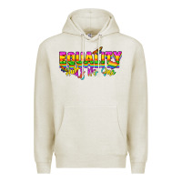 Oatmeal Heather Equality hurts no one Premium Hoodie - NancyCooperArtShop