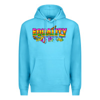 Ocean Blue Equality hurts no one Premium Hoodie - NancyCooperArtShop