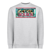 Heather Grey western mama     license plate Heavyweight Sweatshirt - BarkalooDesign